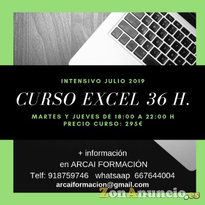 Curso intensivo Excel